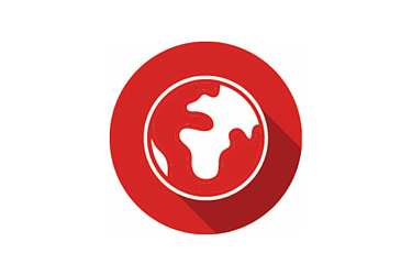 Icon of a globe