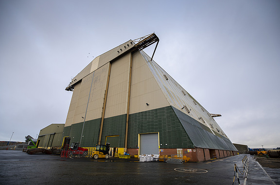 Aerial image of the Hartlepool advanced manufacturing facility