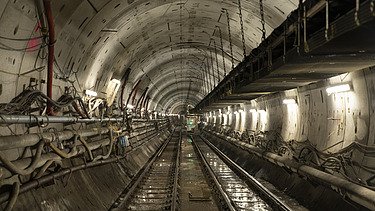 Inside of the Woodsmith tunnel