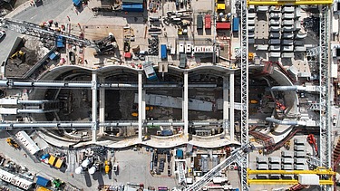 The Victoria Road Crossover Box with its innovative caterpillar shape. 