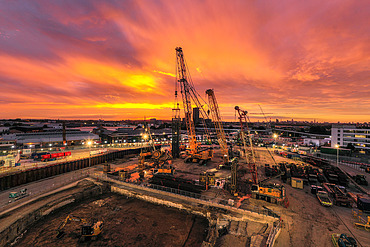 VRCB at sunset