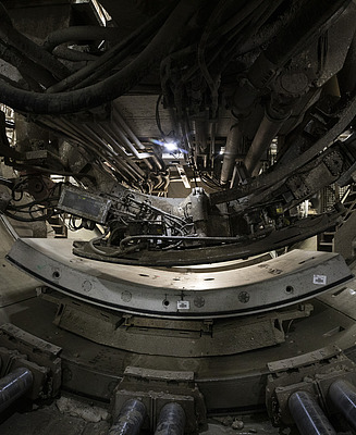 STRABAG workers in PPE 