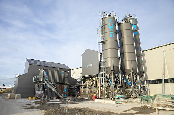 Woodsmith batching plant - Wilton site