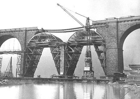 Historic bridge construction