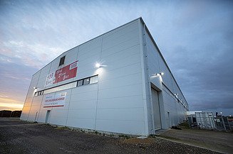 External image of the steel hall at the Woodsmith 