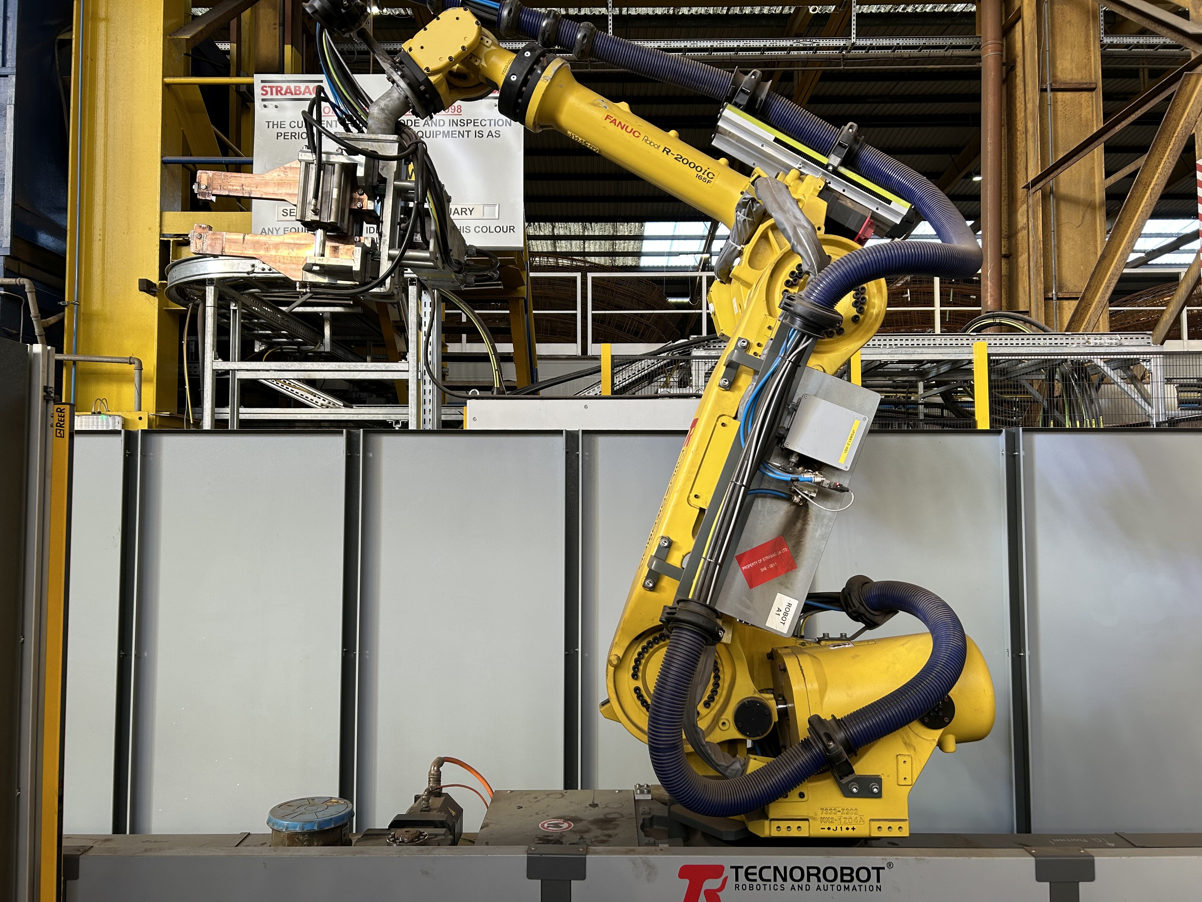 The advanced robotics at the Hartlepool segment factory